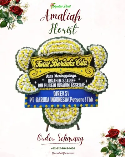 Papan Bunga Duka di Songka
